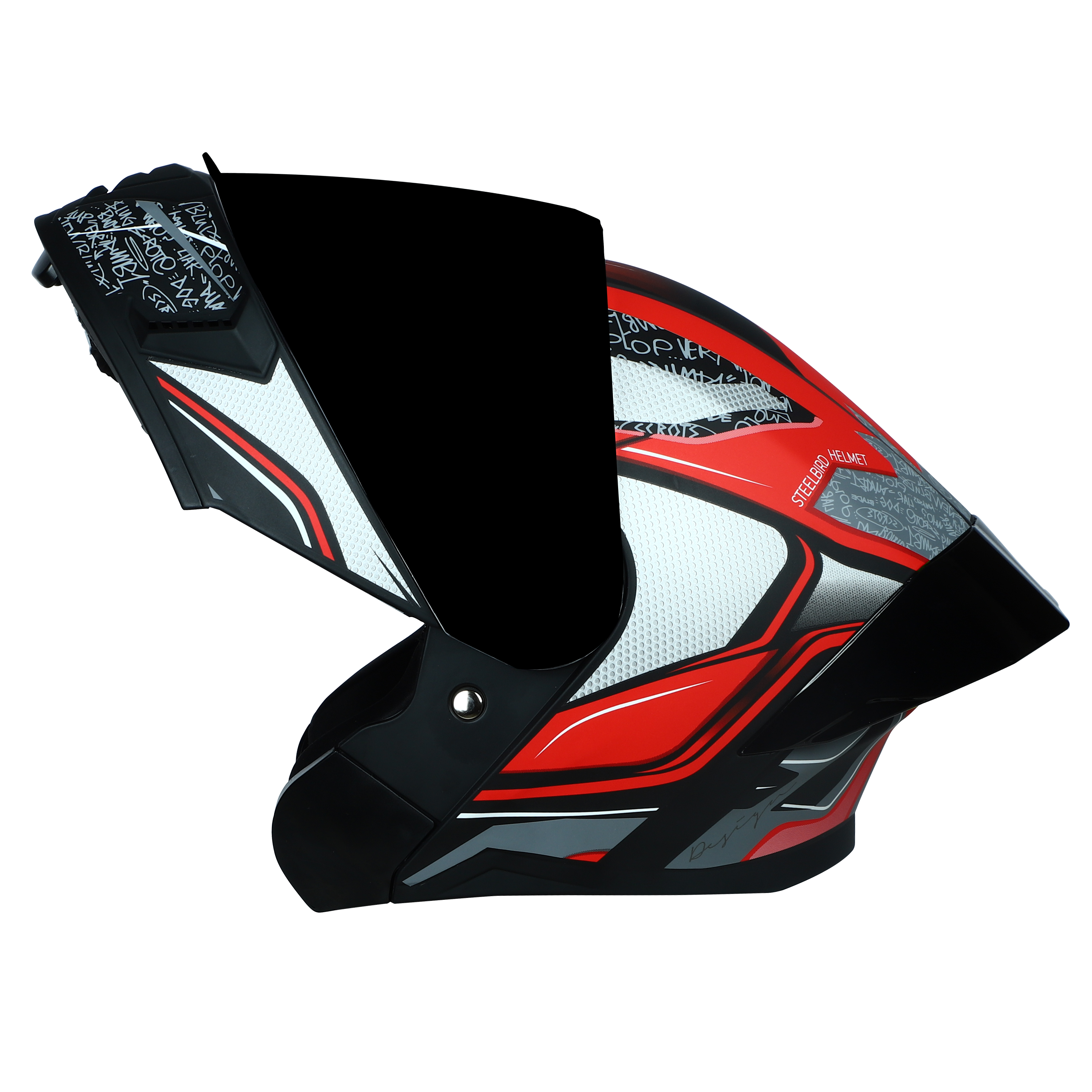 SBA-20 Racer Glossy Black With Red